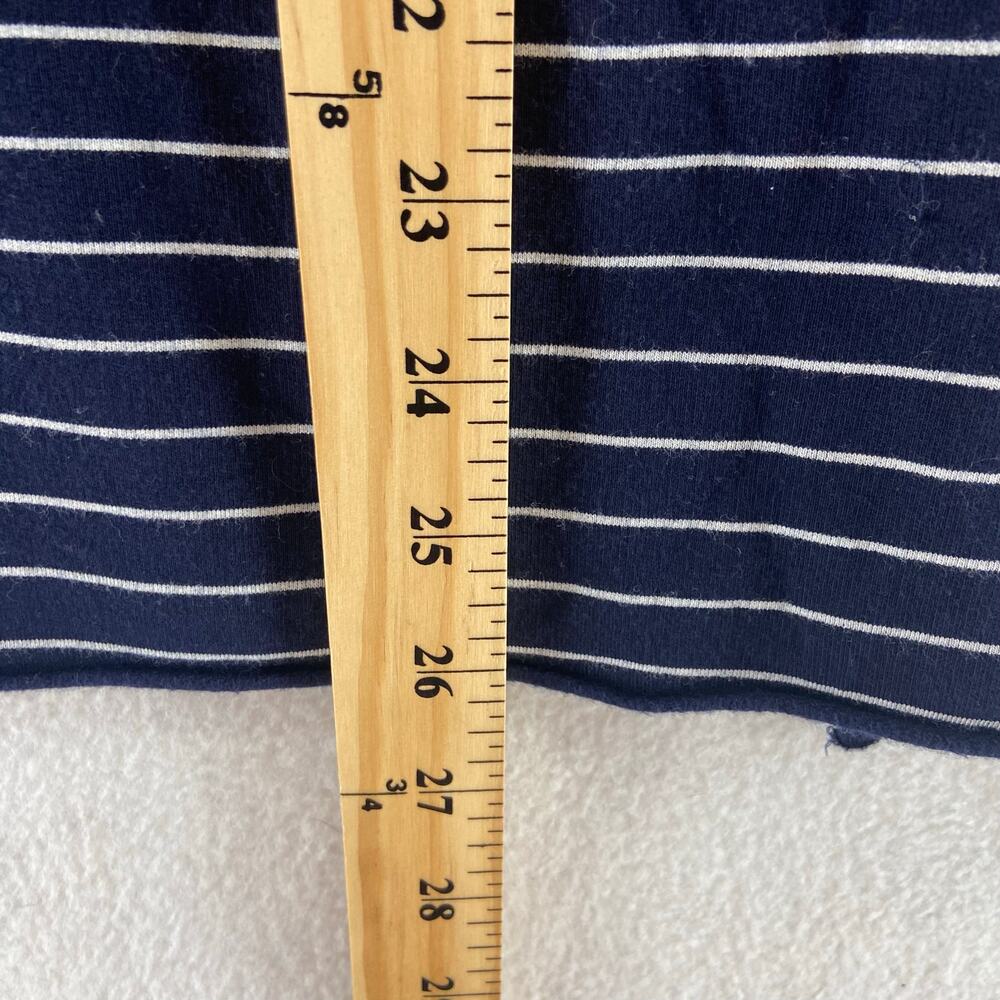 Majestic Filatures Deluxe Teeshirt Stripe Long Sleeve Top Size 3 US Medium - Picture 5 of 7